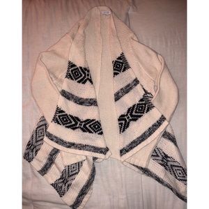 Patterned Long Sleeve Cardigan